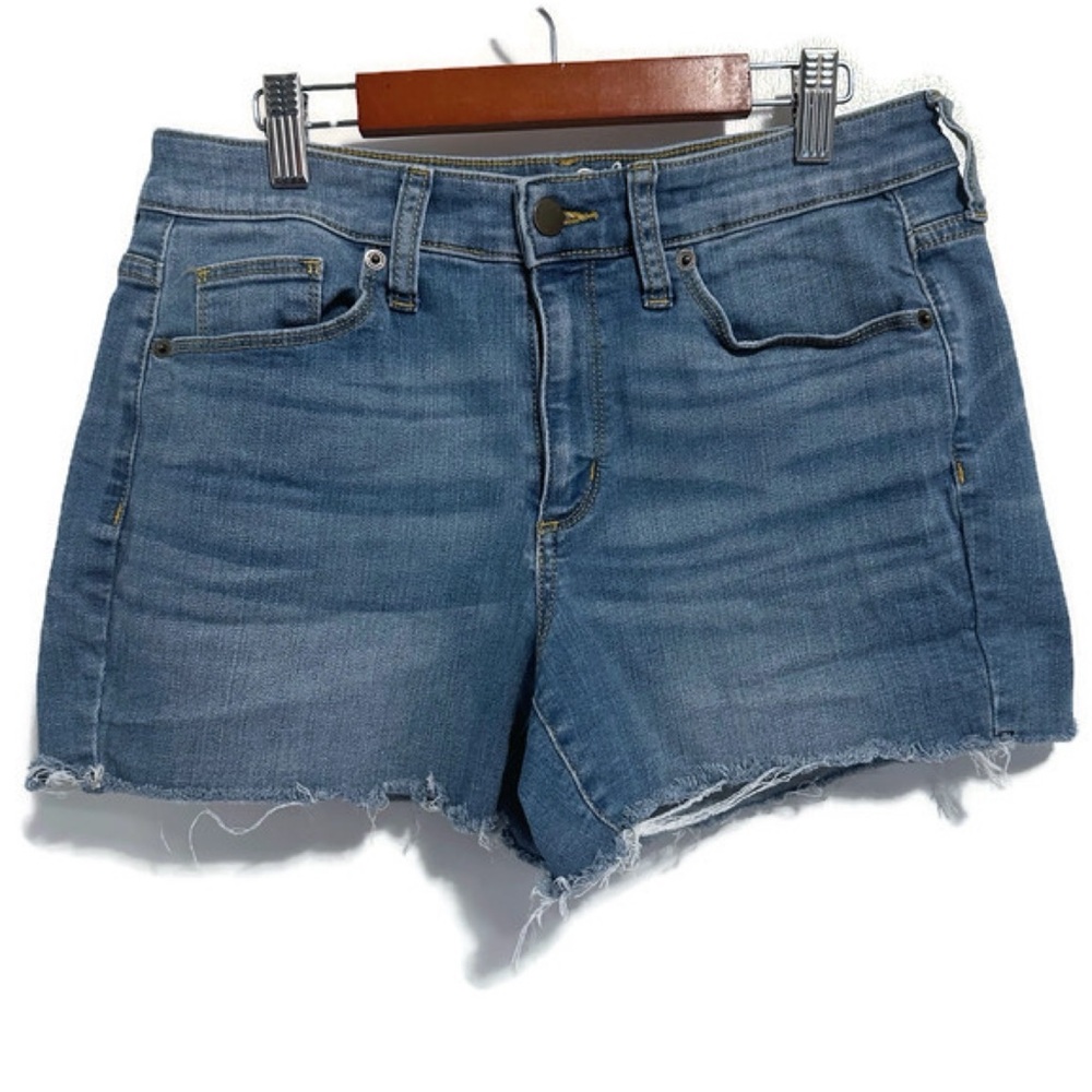 Cutoff Denim Shorts